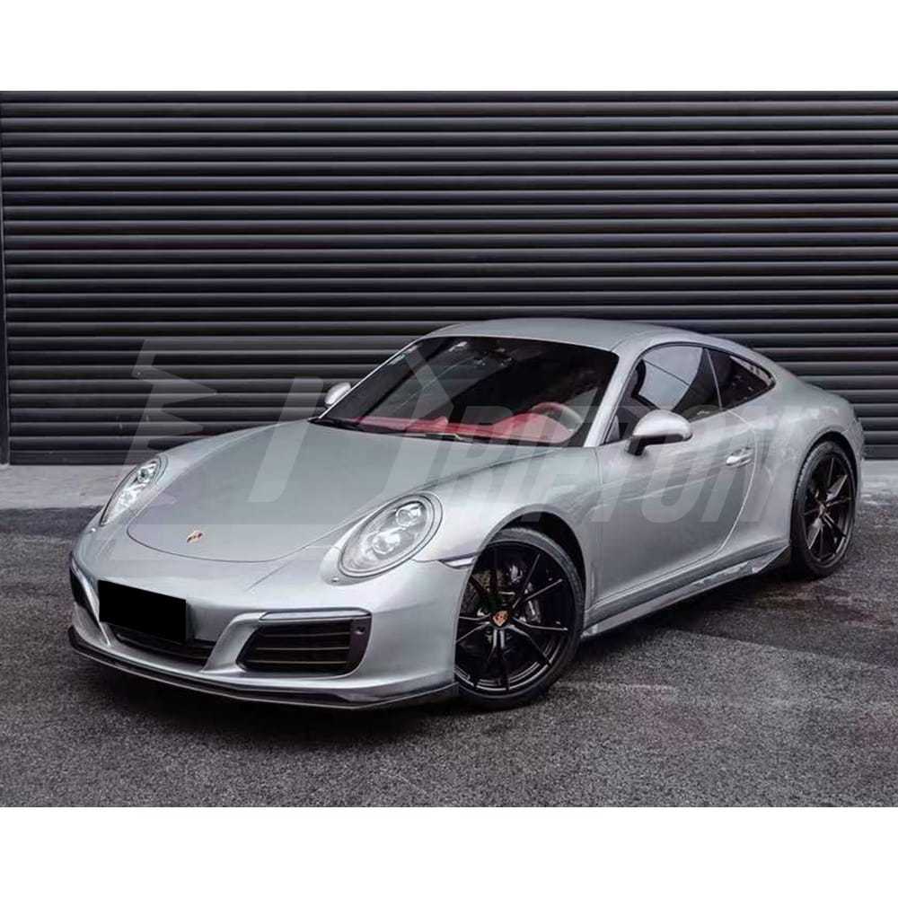 OD Style Carbon Fiber Front Lip For Porsche 911 Carrera 991 991.2 2016-2018