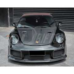 GT3RS Style Carbon Fiber Hood For Porsche 911 Carrera 991 991.1 991.2 2012-2018