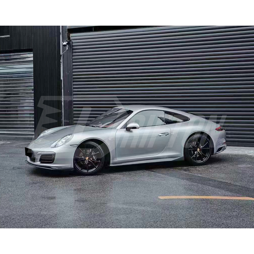 OD Style Carbon Fiber Side Skirt For Porsche 911 Carrera 991 991.1 991.2 2012-2018