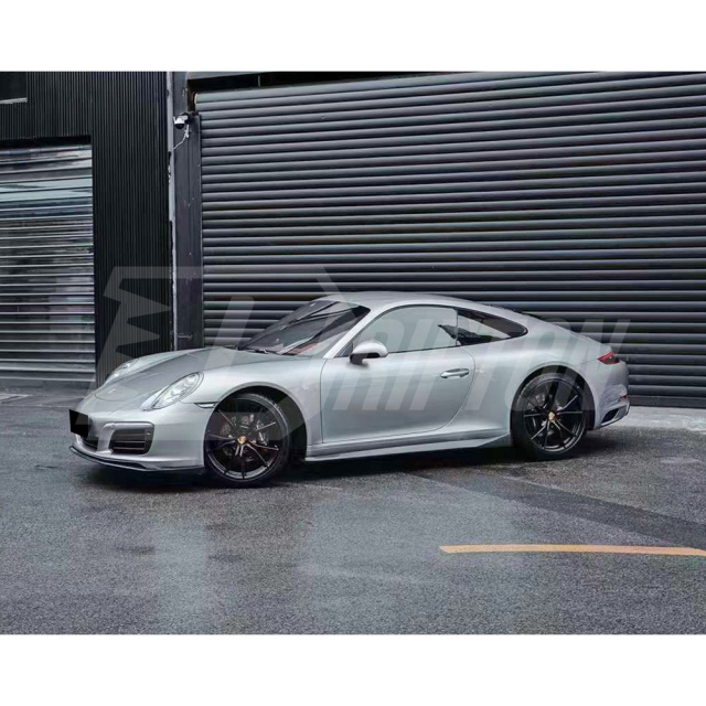 OD Style Carbon Fiber Side Skirt For Porsche 911 Carrera 991 991.1 991.2 2012-2018