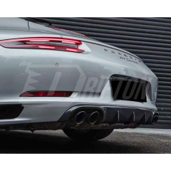 OD Style Carbon Fiber Rear Diffuser For Porsche 911 Carrera 991 991.2 2016-2018