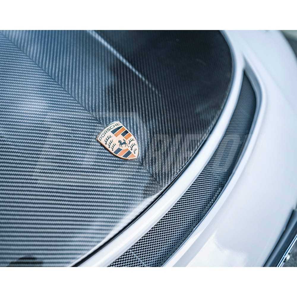 GT3RS Style Dry Carbon Fiber Hood For Porsche 911 Carrera 991 991.1 991.2 2012-2018