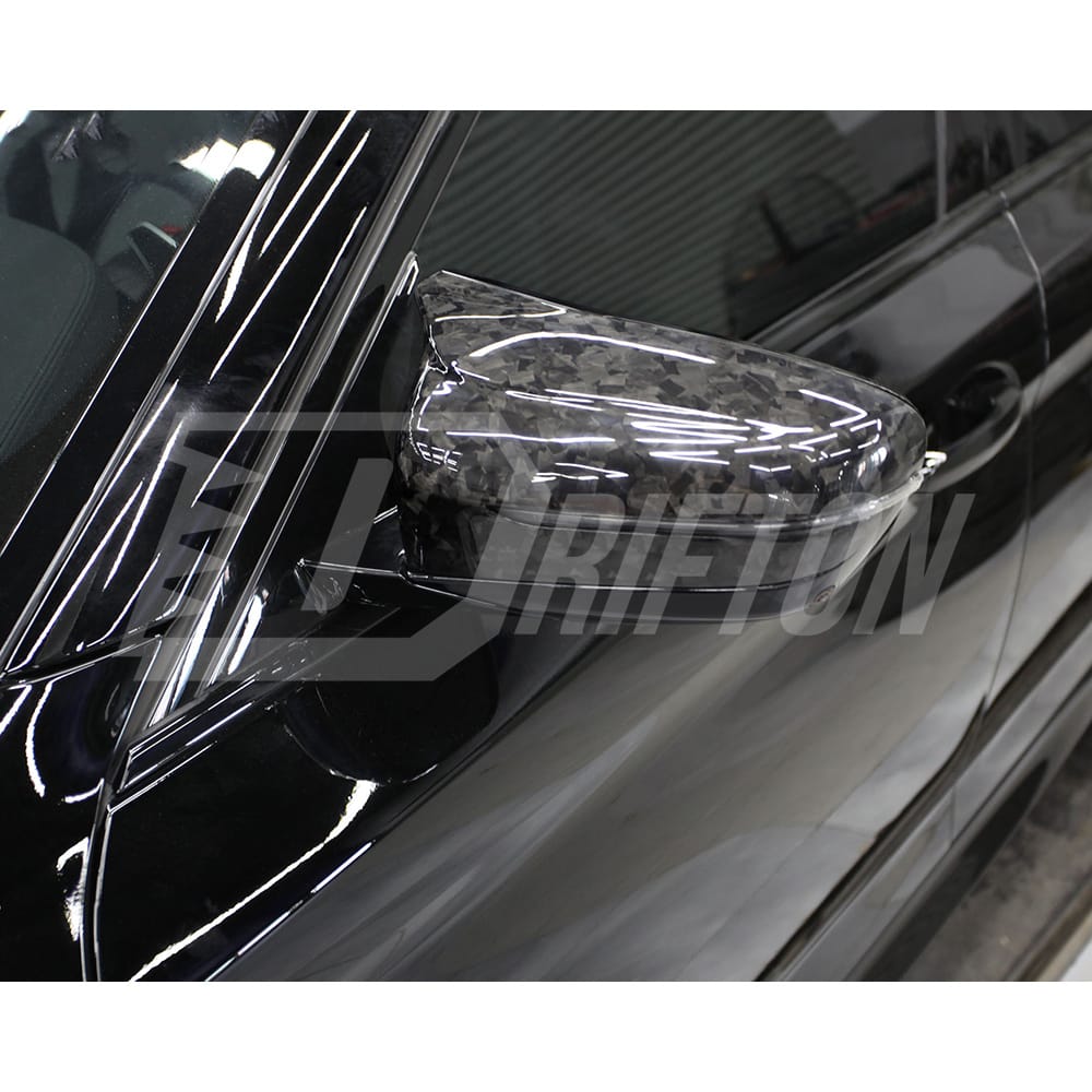 Forged Dry Carbon Fiber Replacement Side Mirror Cover For BMW 5 Series F90 M5 LHD RHD 2017-2023
