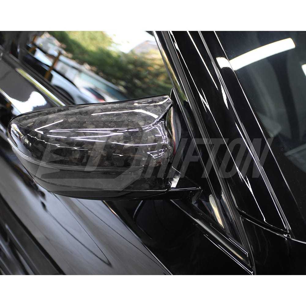 Forged Dry Carbon Fiber Replacement Side Mirror Cover For BMW F90 M5 LHD RHD 2017-2023