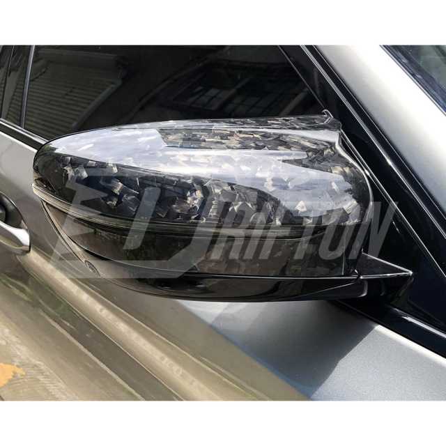 Forged Dry Carbon Fiber Replacement Side Mirror Cover For BMW F90 M5 LHD RHD 2017-2023