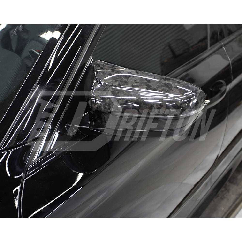 Forged Dry Carbon Fiber Replacement Side Mirror Cover For BMW F90 M5 LHD RHD 2017-2023