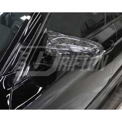 Forged Dry Carbon Fiber Replacement Side Mirror Cover For BMW F90 M5 LHD RHD 2017-2023