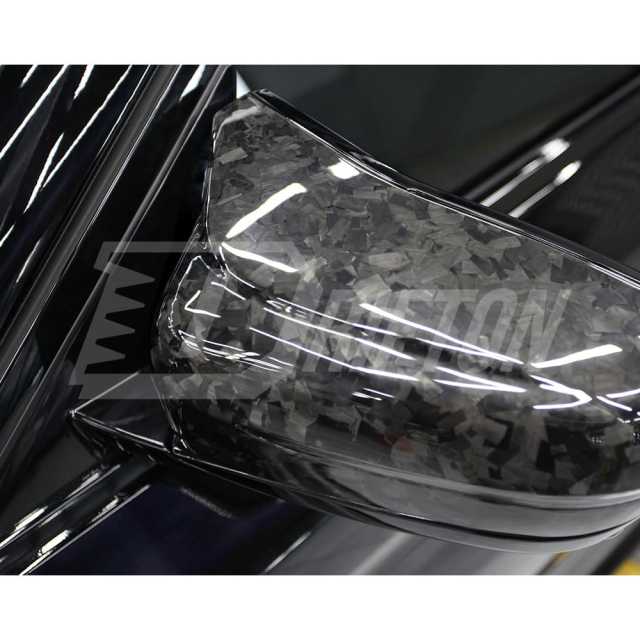 Forged Dry Carbon Fiber Replacement Side Mirror Cover For BMW F90 M5 LHD RHD 2017-2023