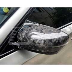 Forged Dry Carbon Fiber Replacement Side Mirror Cover For BMW F90 M5 LHD RHD 2017-2023