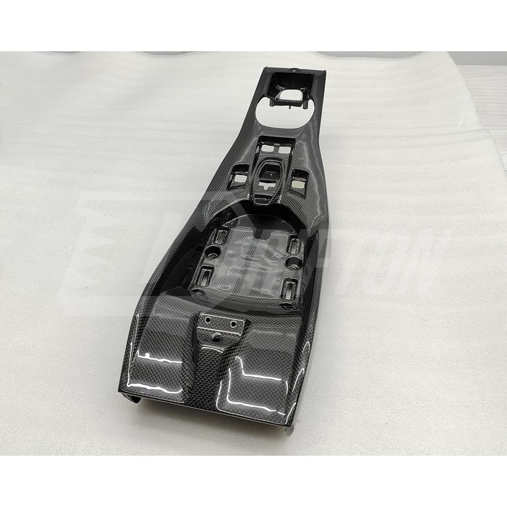 Dry Carbon Fiber Center Console Base Panel Replacement For Ferrari 812 Superfast GTS 2017-2023