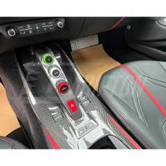 Dry Carbon Fiber Interiors Kits Center Console Base Panel Replacement For Ferrari 812 Superfast GTS 2017-2023