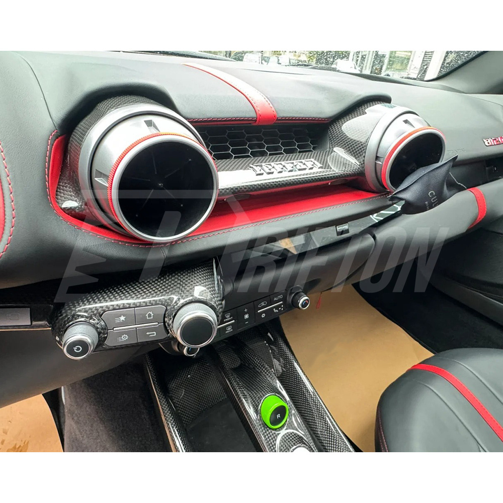 Dry Carbon Fiber Interiors Set For Ferrari 812 Superfast GTS 2017-2023