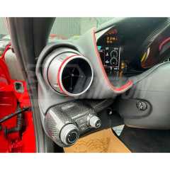 Dry Carbon Fiber Interiors Kits LHS & RHS Control Panel Replacement For Ferrari 812 Superfast GTS 2017-2023 LHD