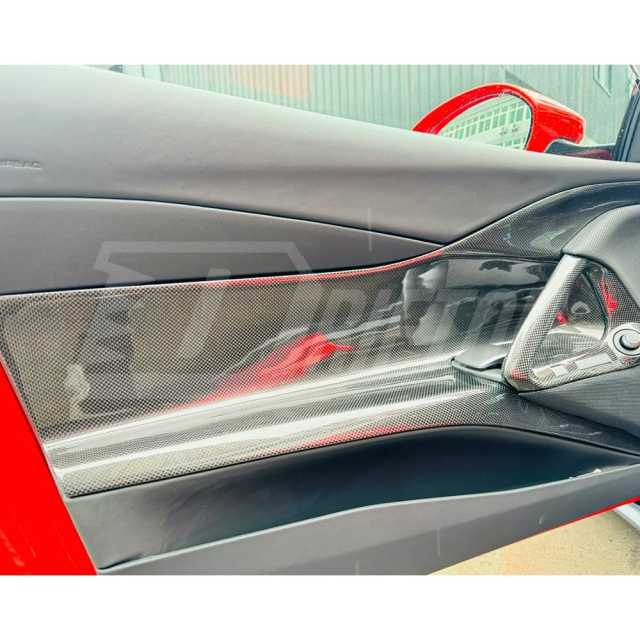 Dry Carbon Fiber Interiors Kits Door Panels For Ferrari 812 Superfast GTS 2017-2023