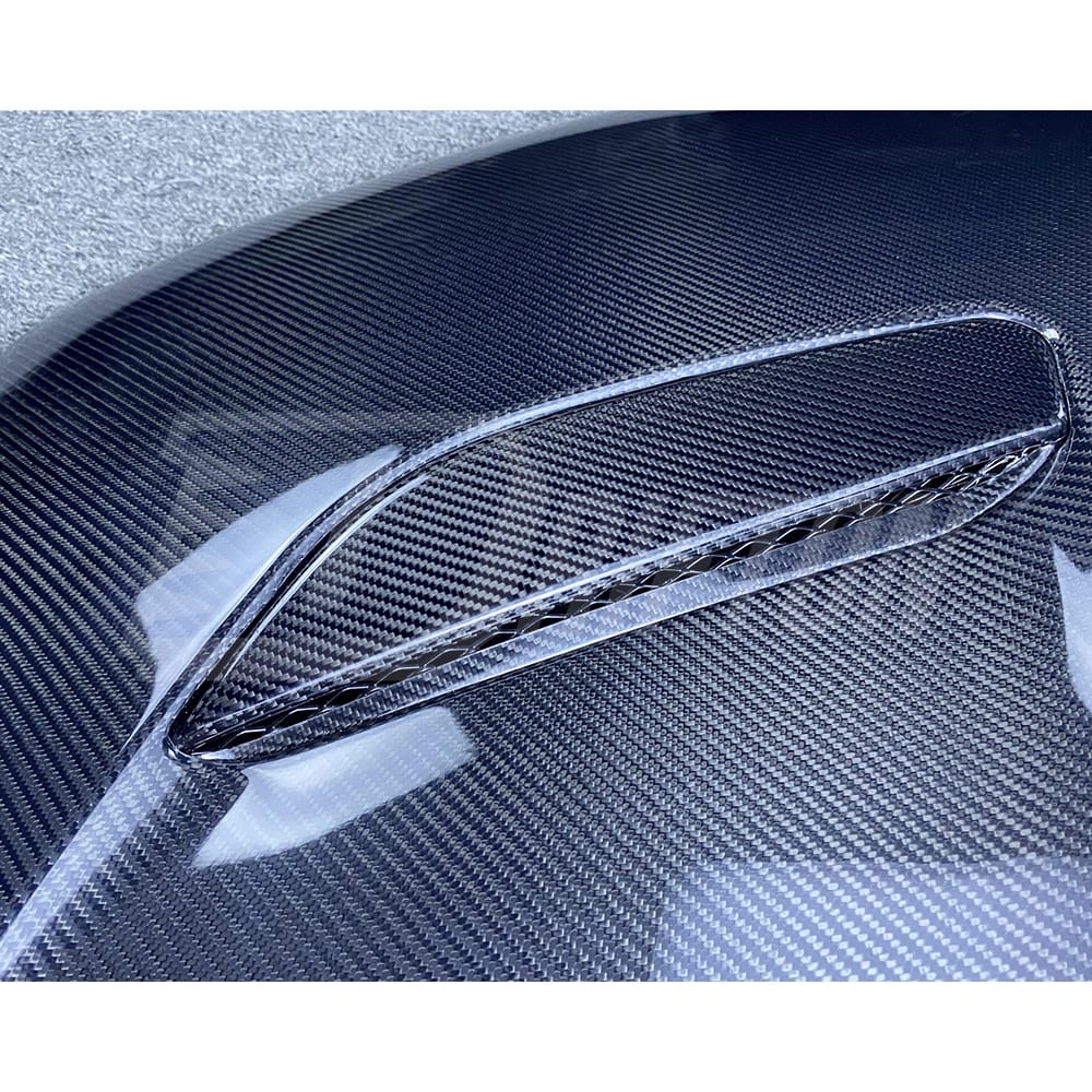 CS Style Carbon Fiber Hood For BMW 5 Series F90 M5 G30 2017-2023 (1)
