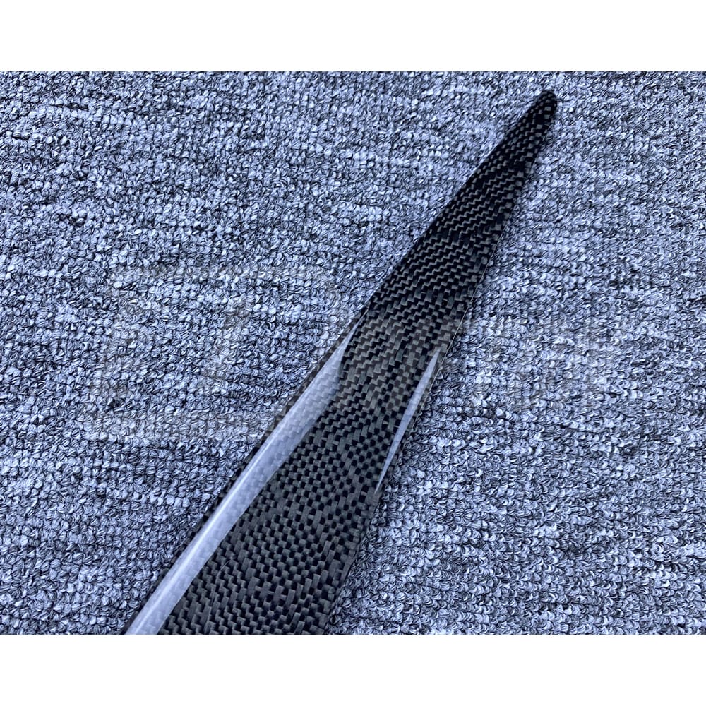 Honeycomb Weave Dry Carbon Fiber Lamp Eyebrow Lid Cover For INFINITI Q50 2013-2024