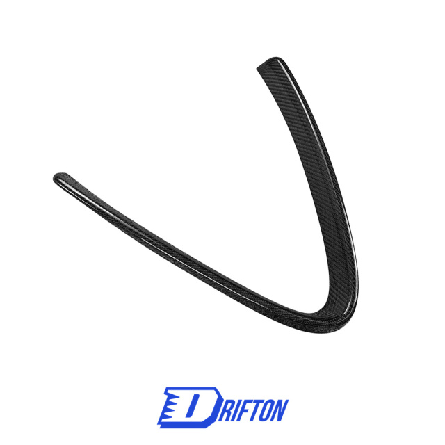 Dry Carbon Fiber Front Grille Cover For Alfa Romeo Giulia 2016-2023