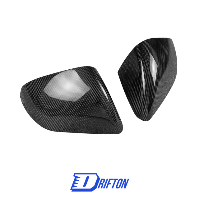 Carbon Fiber Mirror Cover For Ford Mustang Gen6 S550.1 S550.2 2015-2023