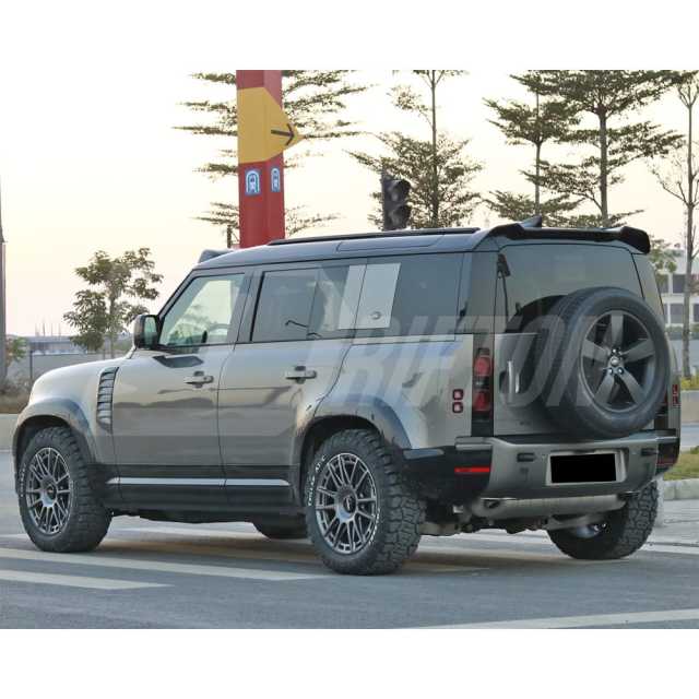 Carbon Fiber Rear Spoiler For Land Rover Defender 2020-2023