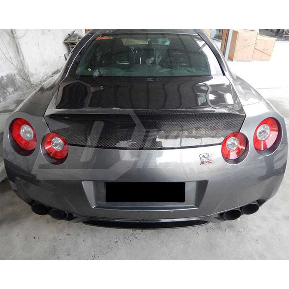 DoLuck Style Carbon Fiber Trunk For Nissan R35 GTR 2008-2023