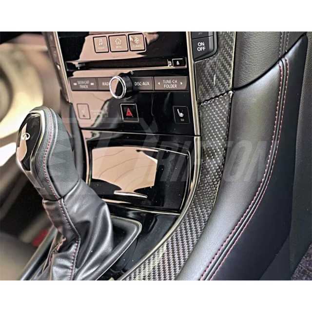 Dry Carbon Fiber Interiors For INFINITI Q50 2013-2017