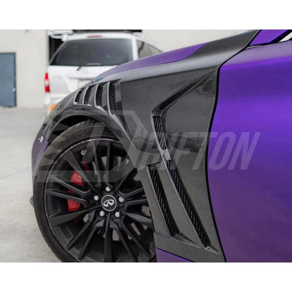 EPAV Style Carbon Fiber Fender For Infiniti Q50 2013-2024