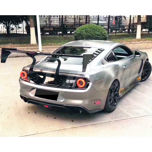 RB Style Carbon Fiber Rear Spoiler GT Wing For Ford Mustang Gen6 S550.1 S550.2 2015-2023
