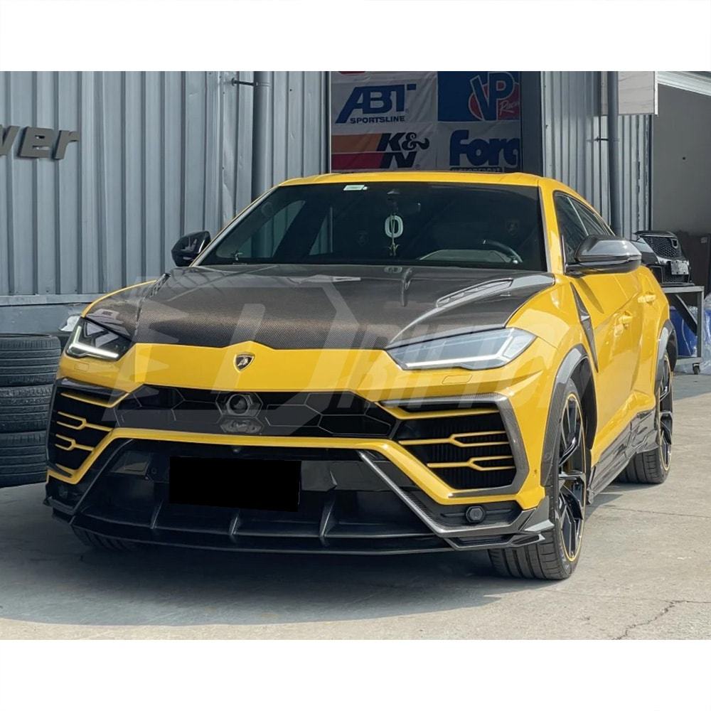 Performante Style Dry Carbon Fiber Bonnet Hood For Lamborghini URUS S