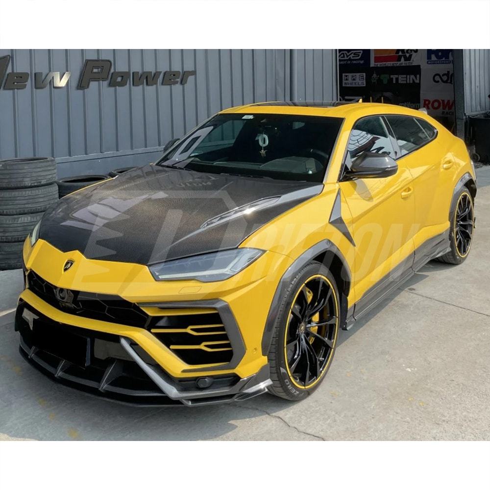 Performante Style Dry Carbon Fiber Bonnet Hood For Lamborghini URUS S