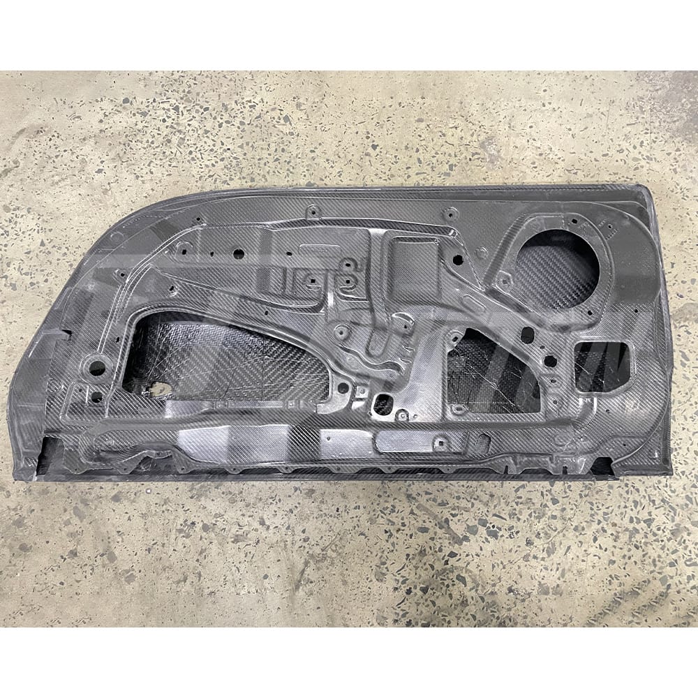 Dry Carbon Fiber Door Panels For Subaru BRZ ZD8 Toyota GR86 ZN8 2022-2025