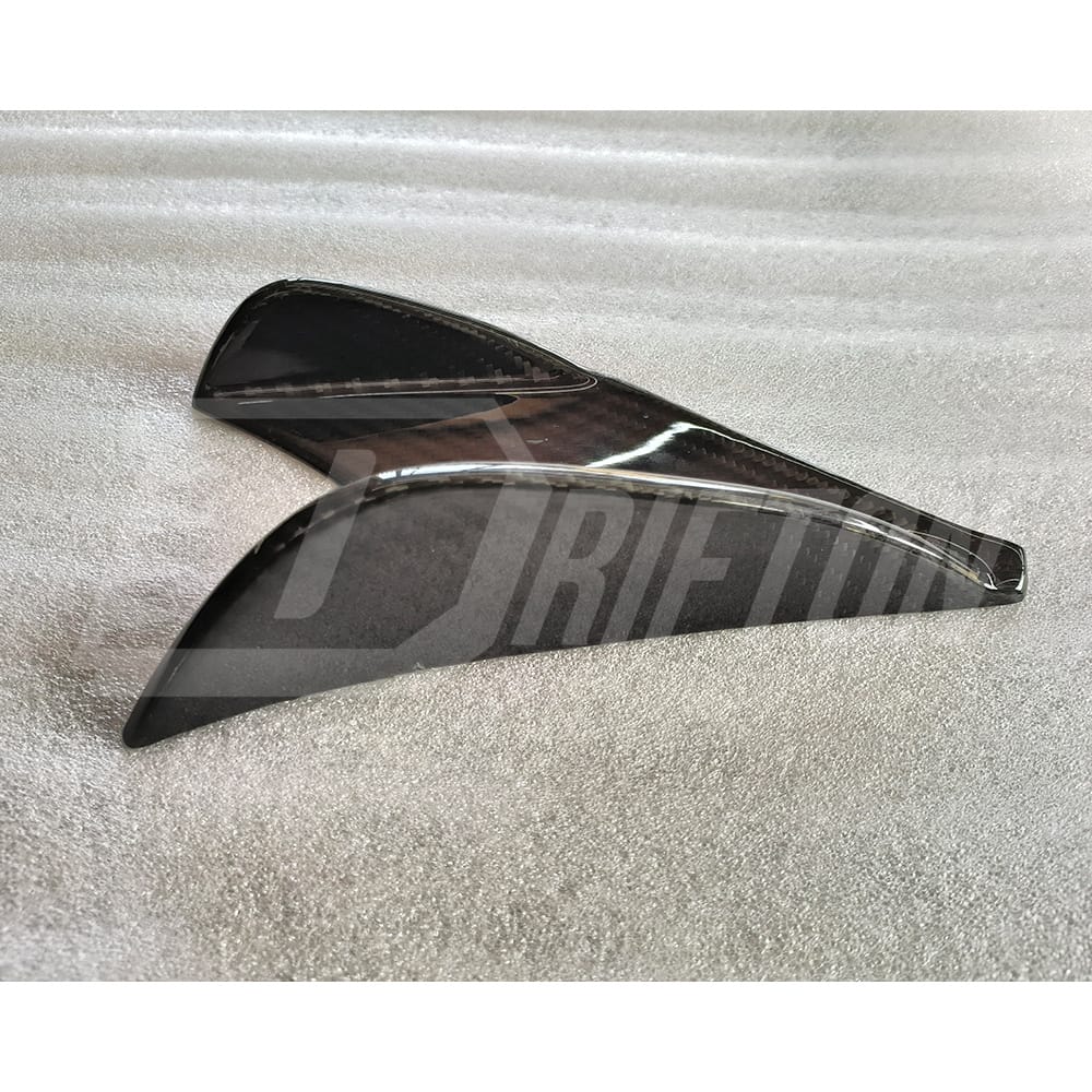 HKS Style Carbon Fiber Front Bumper Canards For Subaru BRZ ZD8 2022-2025
