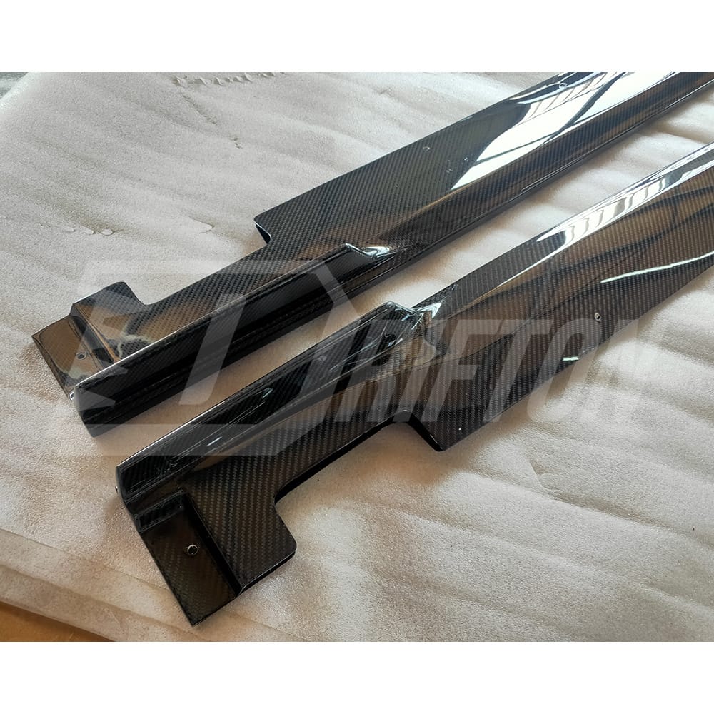 Result JP Style Carbon Fiber Side Skirt For Subaru BRZ ZD8 Toyota GR86 ZN8 2022-2025