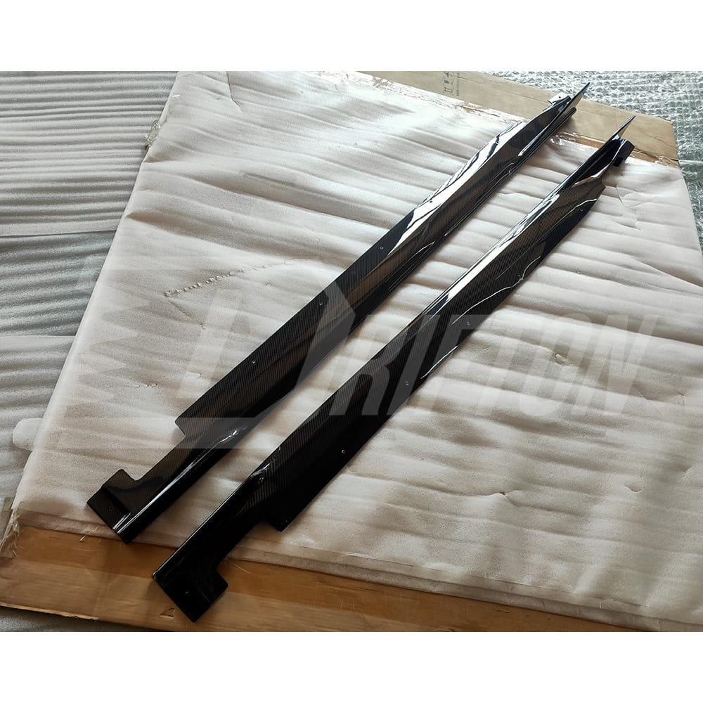 Result JP Style Carbon Fiber Side Skirt For Subaru BRZ ZD8 Toyota GR86 ZN8 2022-2025
