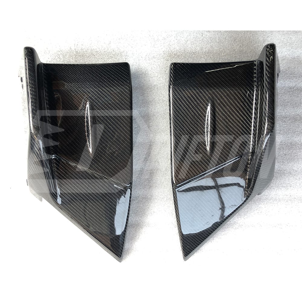 STI Style Carbon Fiber Rear Bumper Splitter Spats For Subaru BRZ ZD8 Toyota GR86 ZN8 2022-2025
