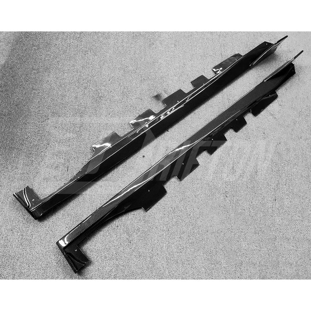 TOMS Style Carbon Fiber Side Skirt For Subaru BRZ ZD8 Toyota GR86 ZN8 2022-2025