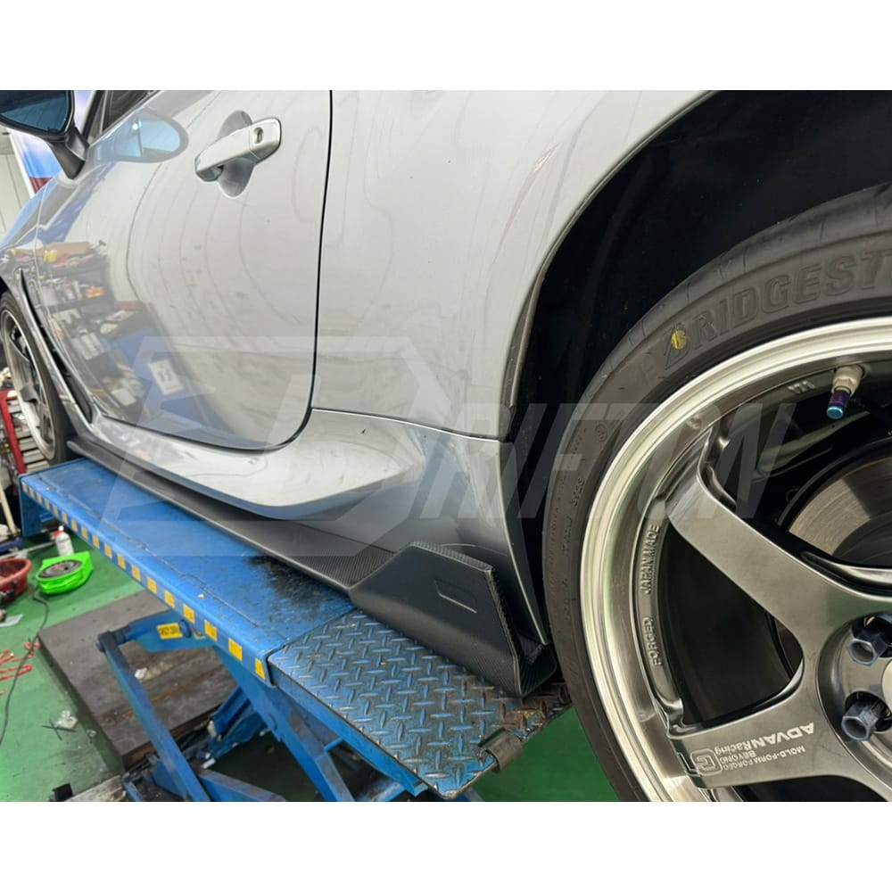 TOMS Style Carbon Fiber Side Skirt For Subaru BRZ ZD8 Toyota GR86 ZN8 2022-2025
