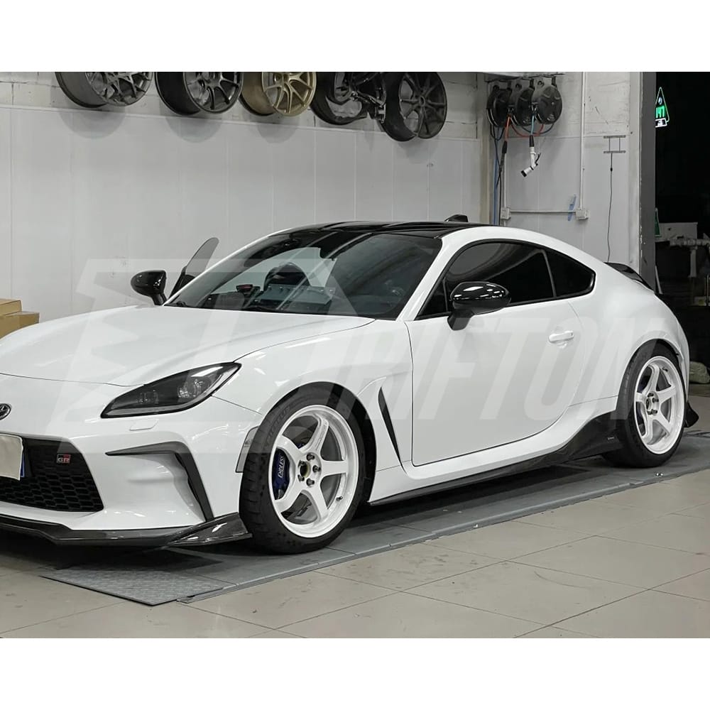 Varis Style Dry Carbon Fiber Side Skirt For Subaru BRZ ZD8 Toyota GR86 ZN8 2022-2025