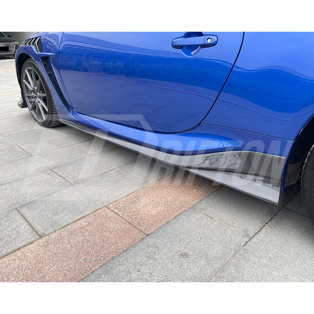 Varis V1 Style Carbon Fiber Side Skirt For Subaru BRZ ZD8 Toyota GR86 ZN8 2022-2025
