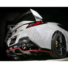 Result JP Style Carbon Fiber Rear Diffuser For Subaru BRZ ZD8 Toyota GR86 ZN8 2022-2025