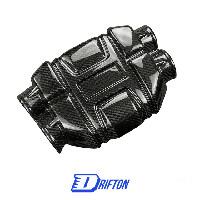 HKS Style Dry Carbon Fiber Engine Bay Cover For Subaru BRZ ZD8 Toyota GR86 ZN8 FA24 2022-2025