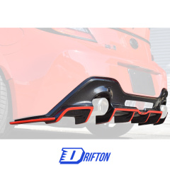 M Sport Style Carbon Fiber Rear Diffuser For Subaru BRZ ZD8 Toyota GR86 ZN8 2022-2025