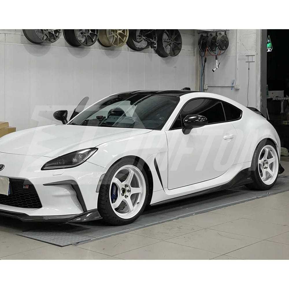 Varis Style Dry Carbon Fiber Side Skirt For Subaru BRZ ZD8 Toyota GR86 ZN8 2022-2025