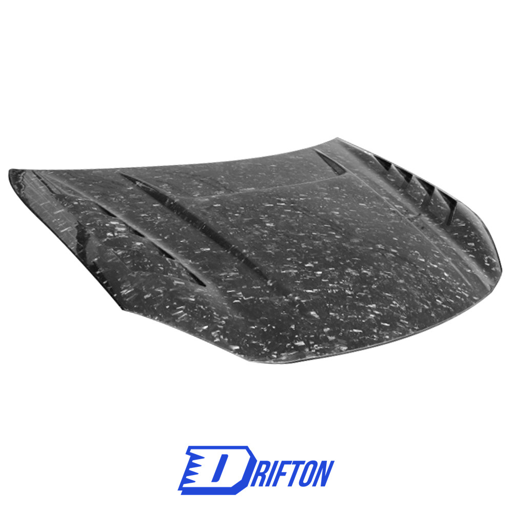 M Sport Style Carbon Fiber Hood For Subaru BRZ ZD8 Toyota GR86 ZN8 2022-2025