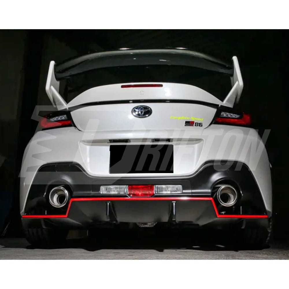 Result JP Style Carbon Fiber Rear Diffuser For Subaru BRZ ZD8 Toyota GR86 ZN8 2022-2025