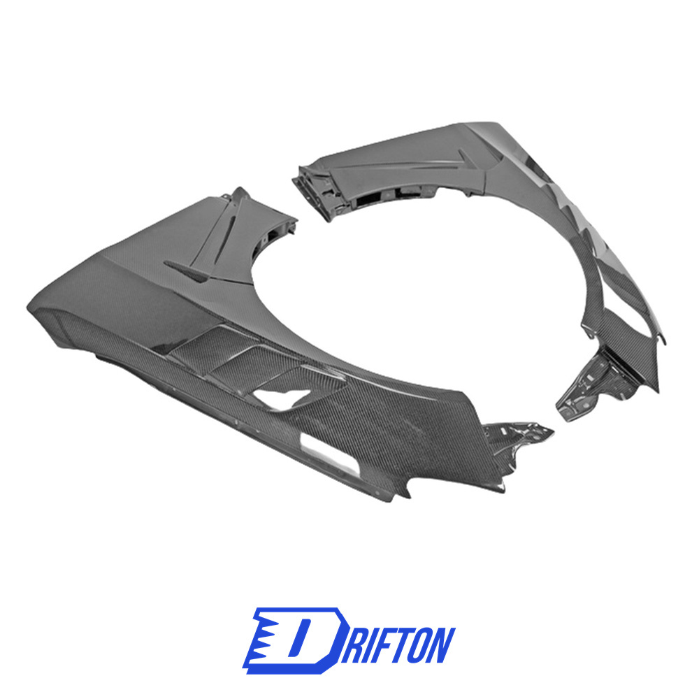 Vented V2 Style Carbon Fiber Fender For Subaru BRZ ZD8 Toyota GR86 ZN8 2022-2025