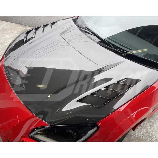 M Sport Style Carbon Fiber Hood For Subaru BRZ ZD8 Toyota GR86 ZN8 2022-2025