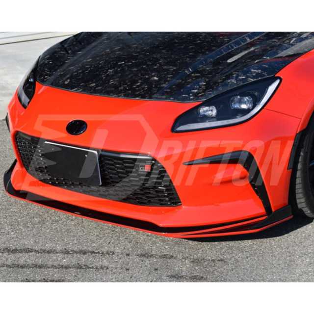 M Sport Style Carbon Fiber Front Lip For Toyota GR86 ZN8 2022-2025