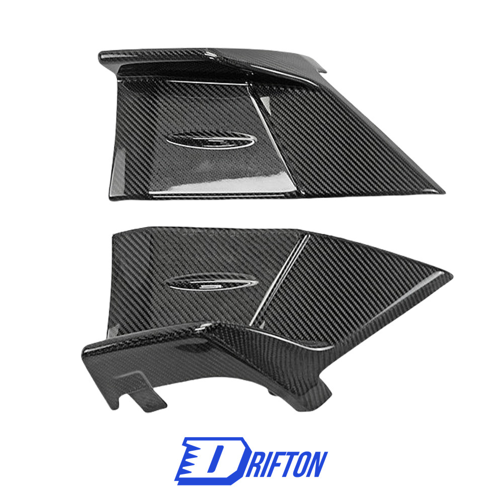 STI Style Carbon Fiber Rear Bumper Splitter Spats For Subaru BRZ ZD8 Toyota GR86 ZN8 2022-2025