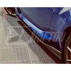 Greddy Style Carbon Fiber Side Skirt For Subaru BRZ ZD8 Toyota GR86 ZN8 2022-2025