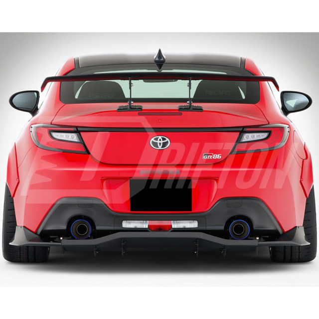 Varis Style Dry Carbon Fiber Wide Rear Fender Extension Wheel Flare For Subaru BRZ ZD8 Toyota GR86 ZN8 2022-2025